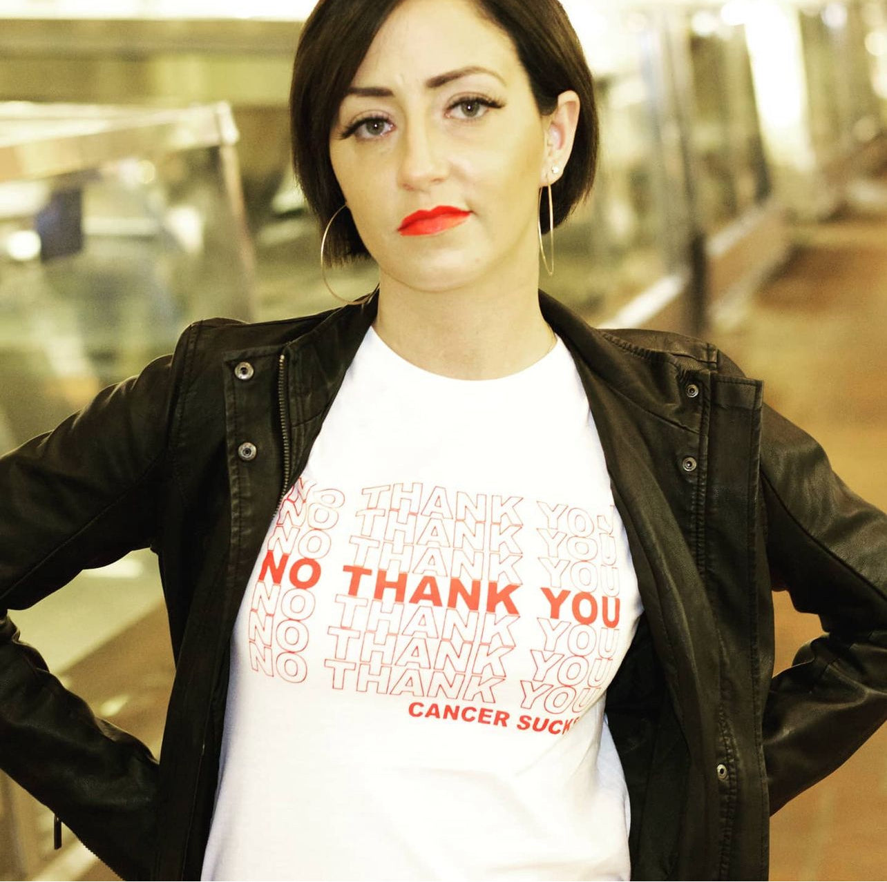 "Cancer Is Trash" Tee