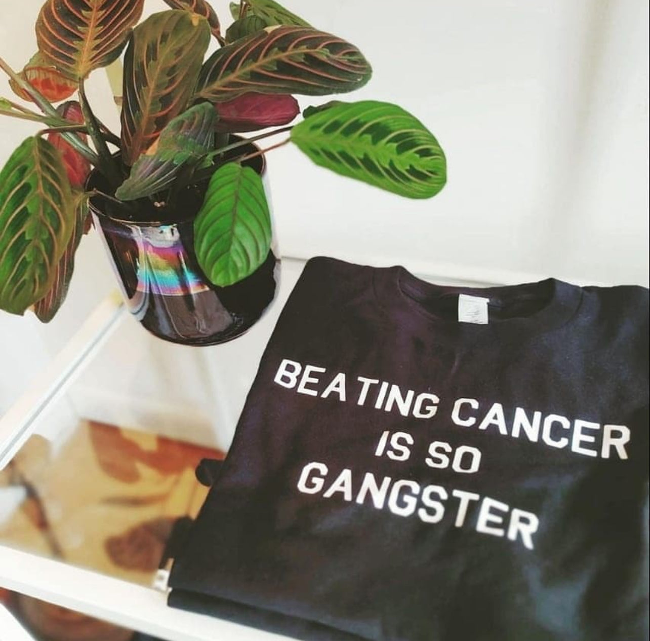 "Beating Cancer is So Gangster" Tee