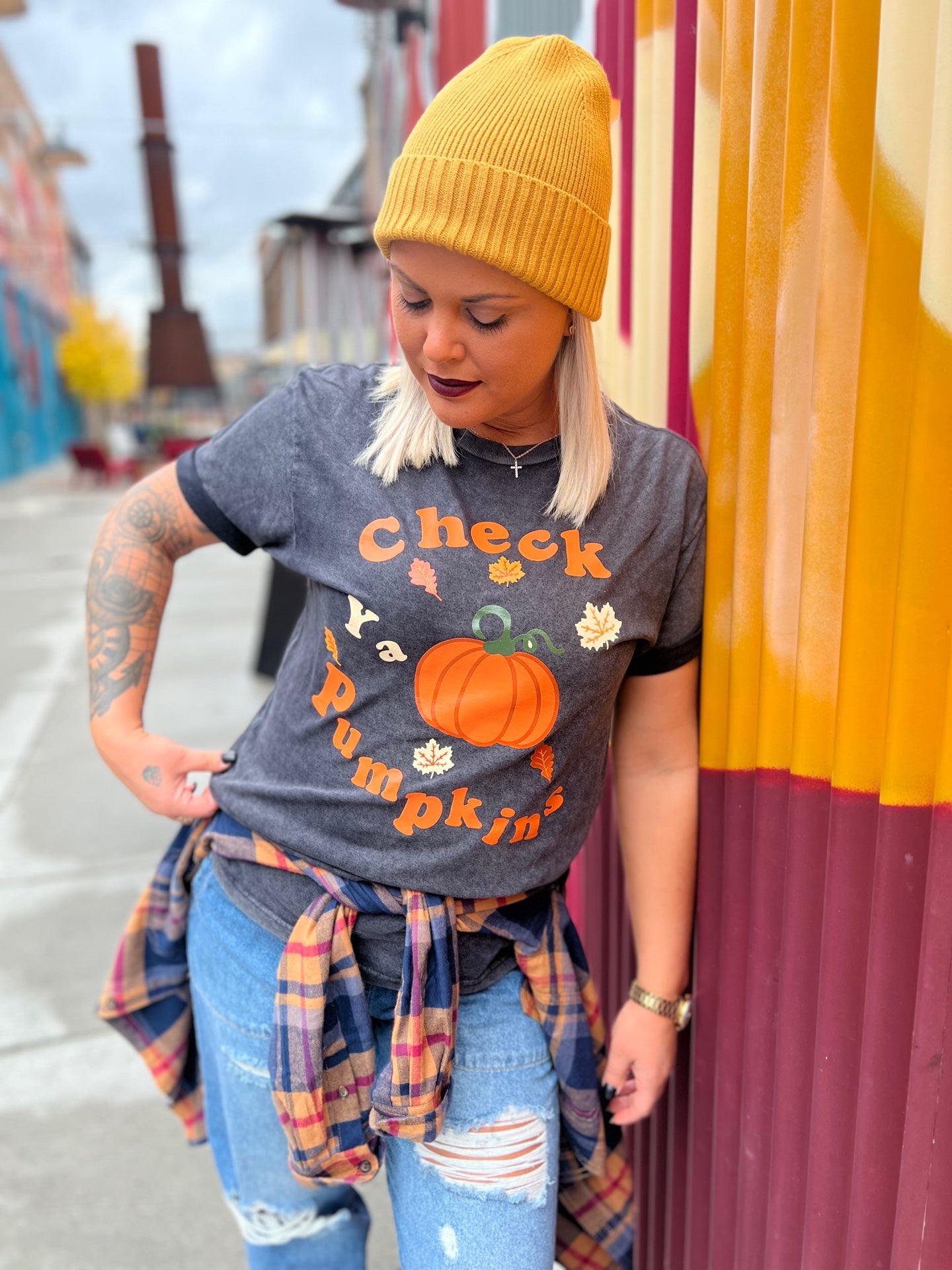 Check Ya Pumpkins Tee