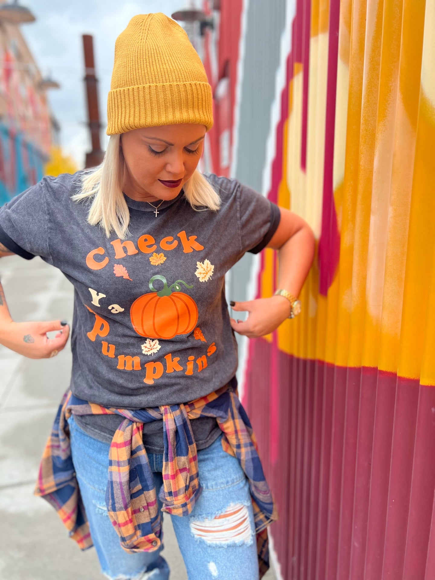 Check Ya Pumpkins Tee