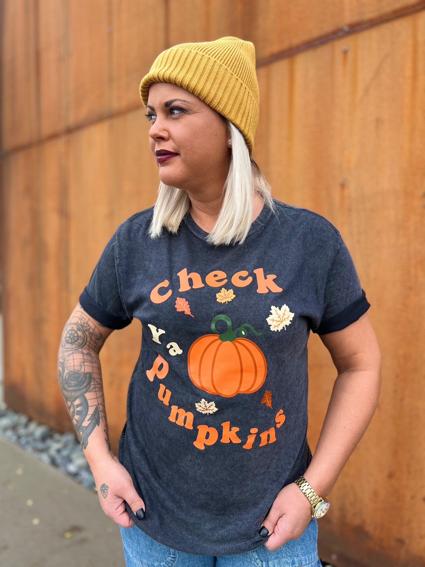Check Ya Pumpkins Tee