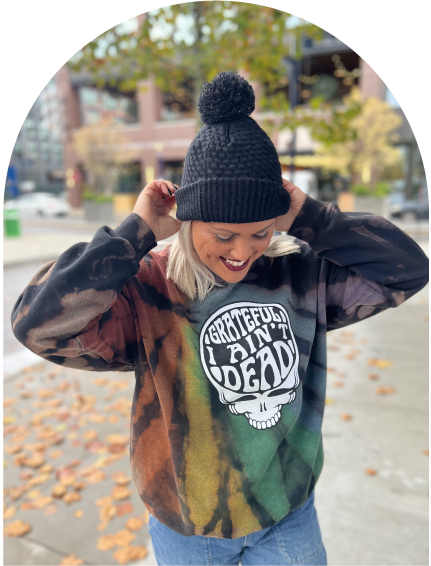 “Grateful I ain’t dead” Sweatshirt