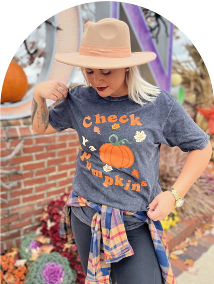 Check Ya Pumpkins Tee