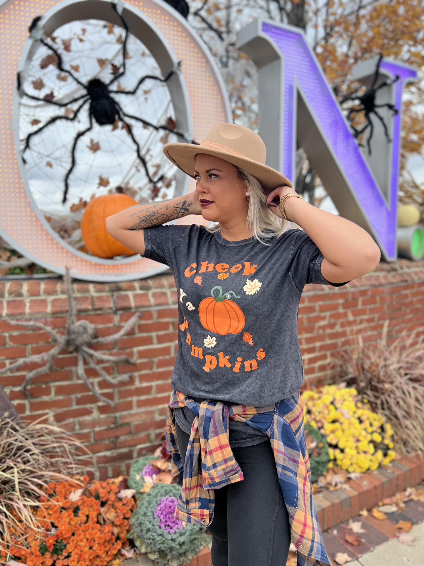 Check Ya Pumpkins Tee