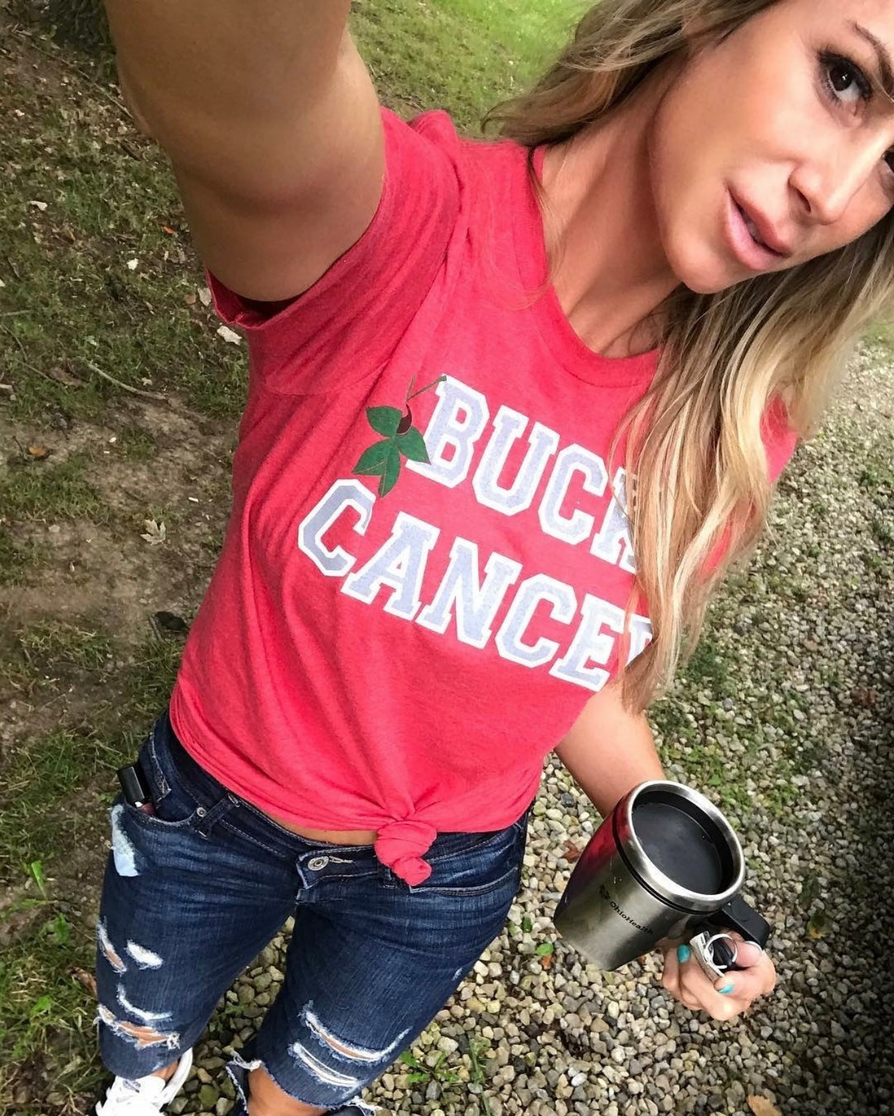 Buck Cancer Tee